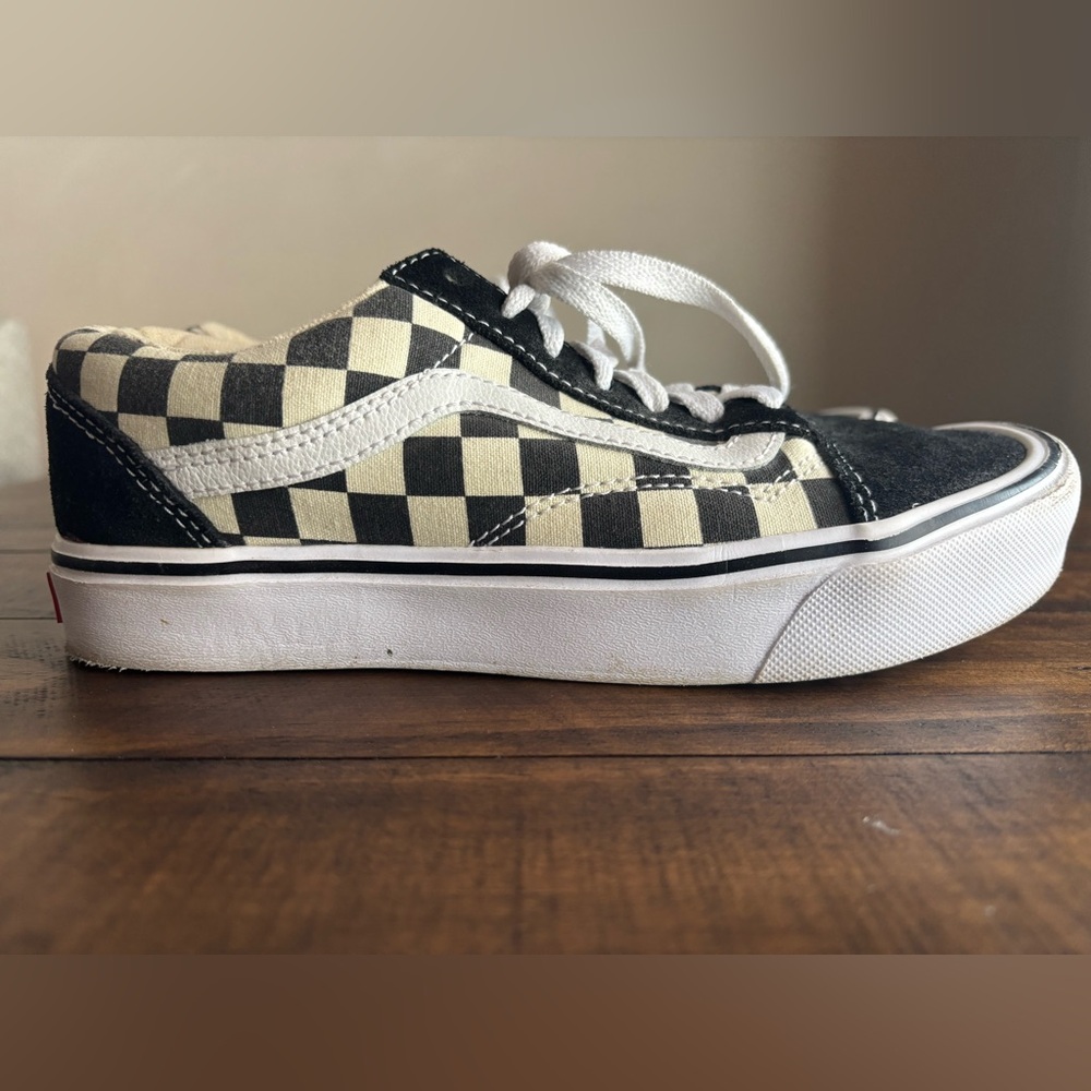 Vans | Black and White Checkered | Y2K Shoes | Unisex